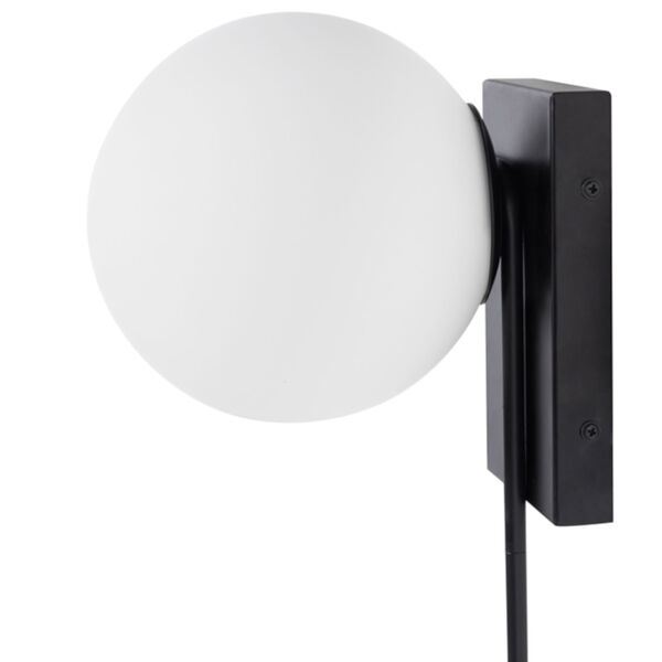 Alina Black and White 27-Inch One-Light Wall Sconce, image 2