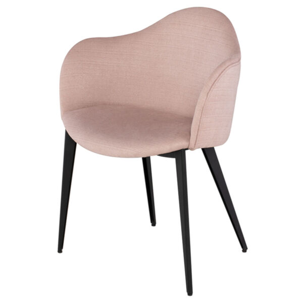 Nora Mauve and Black Dining Chair, image 1