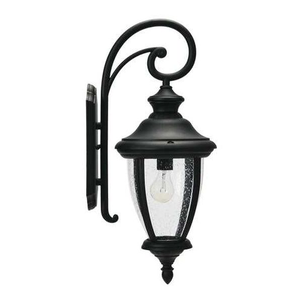 Matte Black One-Light 10-Inch Outdoor Wall Mount, image 3