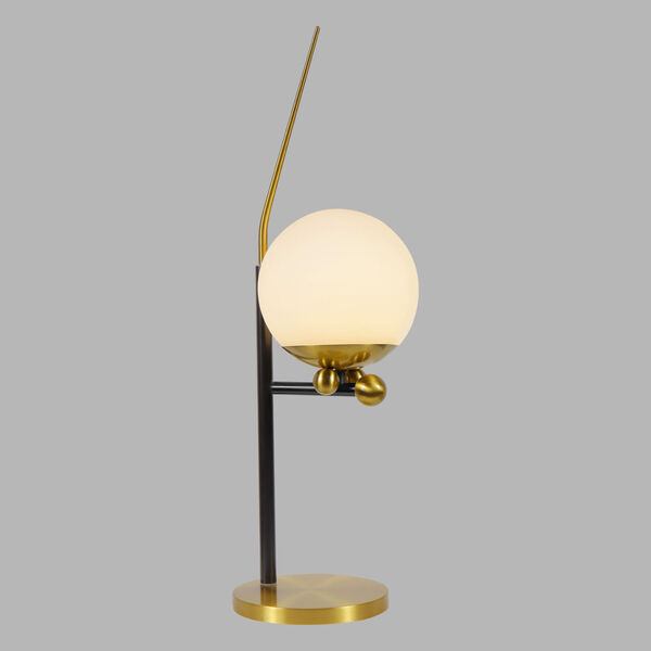 Chianti Oil Rubbed Bronze and Antique Brass LED Table Lamp, image 1
