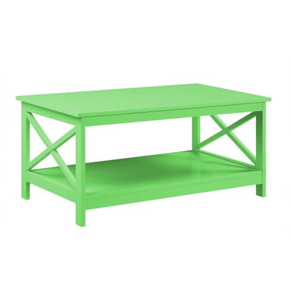Oxford Lime Coffee Table with Shelf, image 1