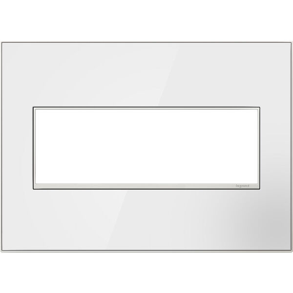 White Mirror 3-Gang Wall Plate, image 1