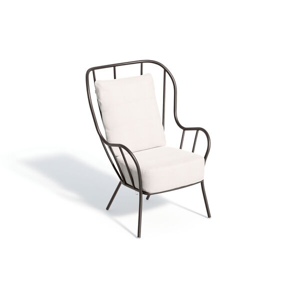 Malti Carbon Outdoor High Back Club Chair, image 1