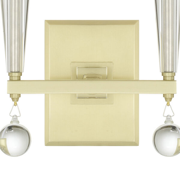 Paxton Antique Gold Two-Light Sconce, image 4
