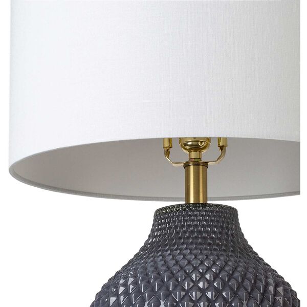 Mahopac Transparent One-Light Table Lamp, image 4