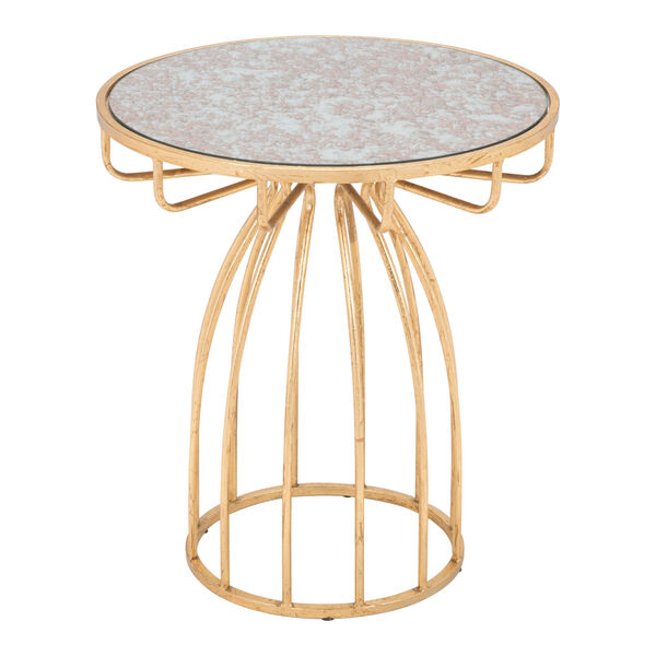 Silo Gold Side Table, image 1