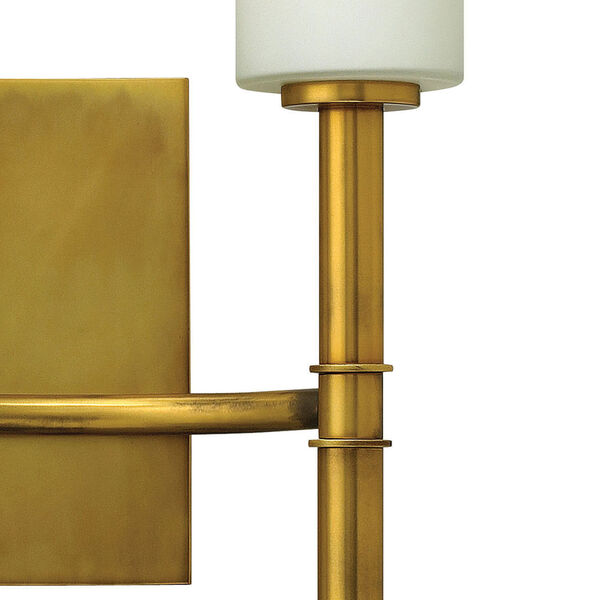 Margeaux Vintage Brass Two-Light Sconce, image 4