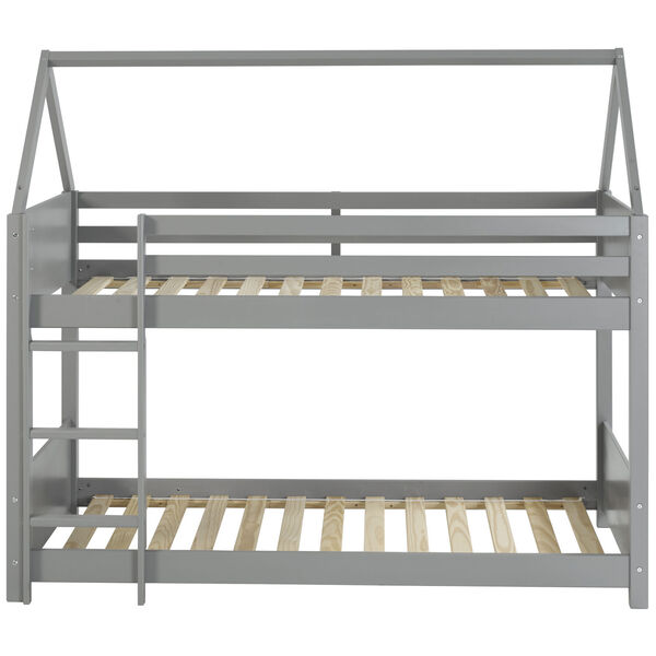 Emery Grey Twin Bunk Bed, image 2