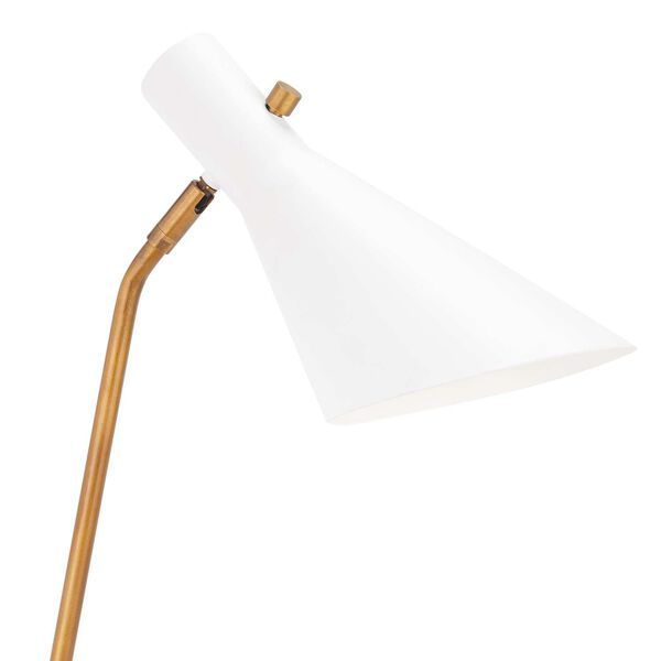 Spyder White One-Light Task Lamps, image 4