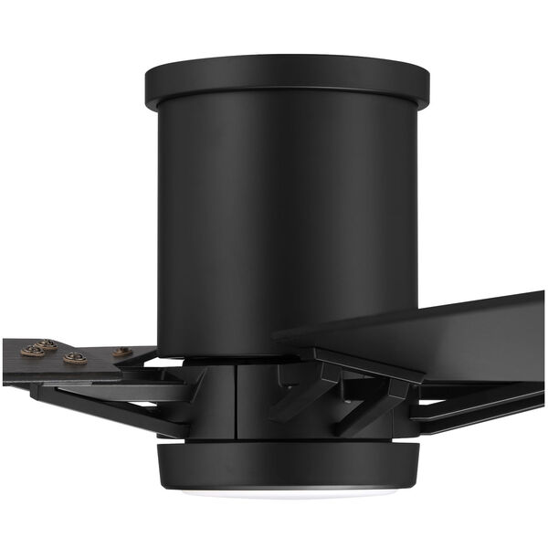 Wyatt Flat Black 52-Inch LED Ceiling Fan, image 4
