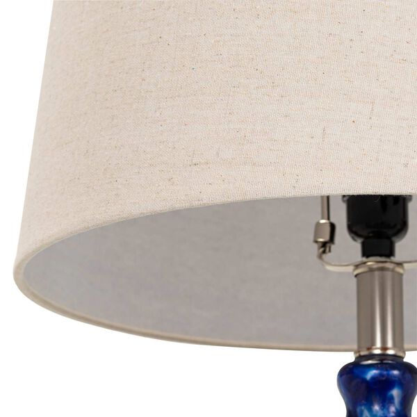 Cascais Nickel One-Light Table Lamp, image 4