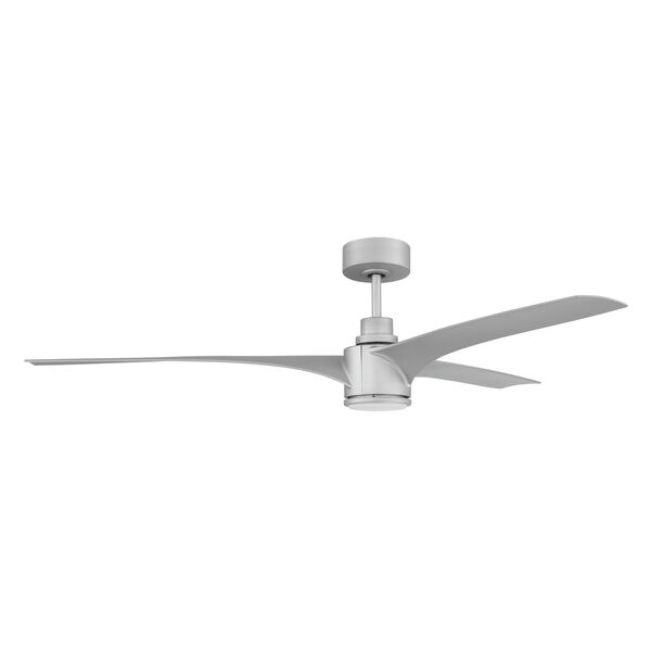 Phoebe Painted Nickel 60-Inch LED Ceiling Fan, image 1