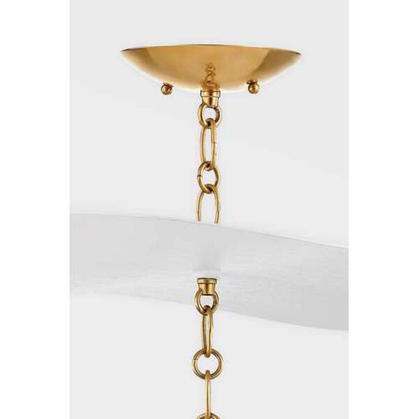 Antoinette Vintage Brass One-Light Pendant, image 4