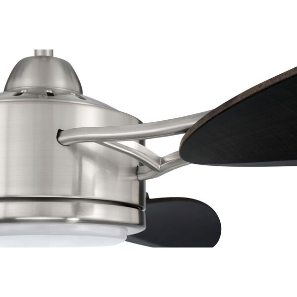 Journey Brushed Polished Nickel 64-Inch LED Ceiling Fan, image 4