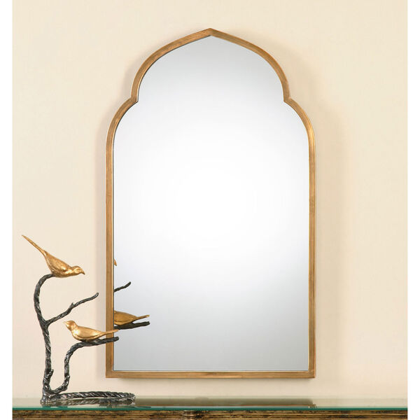 Kenitra Gold Arch Mirror, image 1