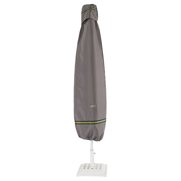 Soteria Grey RainProof 76 In. Patio Umbrella Cover with Integrated Installation Pole, image 1