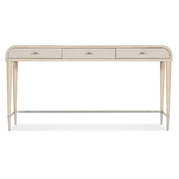 Nouveau Chic Sandstone Console Table with Drawers, image 3