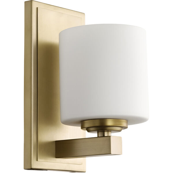 Aged Brass One-Light 4.75-Inch Wall Sconce, image 1