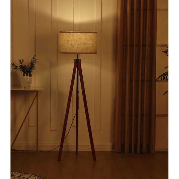 Eden Havana Brown LED Floor Lamp, image 5