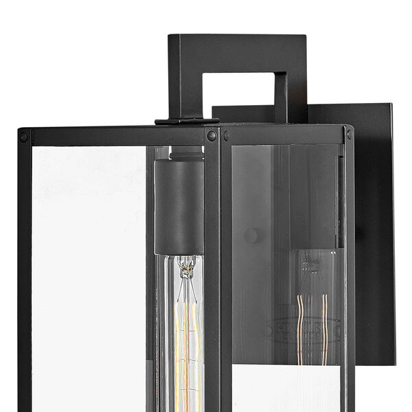Max Black LED One-Light 13-Inch Outdoor Wall Mount, image 2