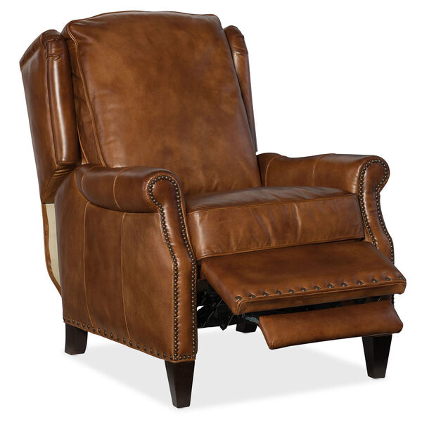 Silas Brown Leather Recliner, image 3