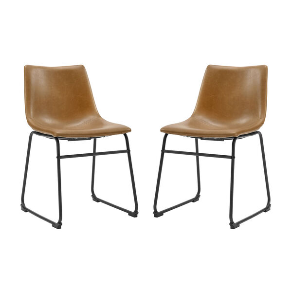 Whiskey Brown Dining Chair, set of 2, image 3