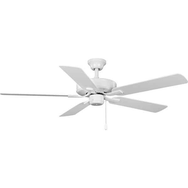 AirPro E-Star White 52-Inch Five-Blade AC Motor Ceiling Fan, image 1