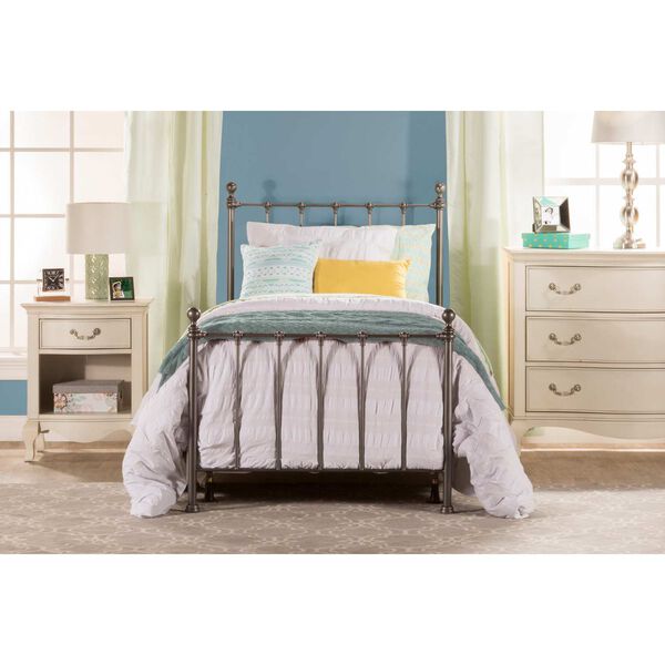 Molly Black Steel Twin Bed, image 2