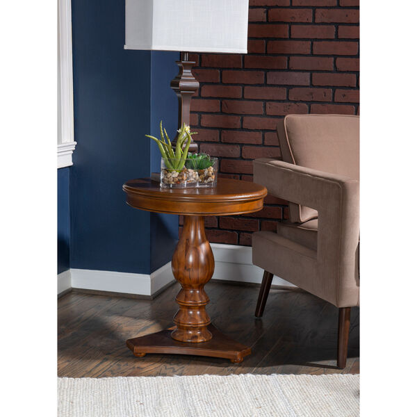 Lucy Hazelnut Brown Side Table, image 7