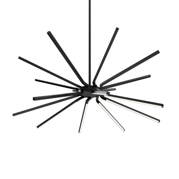 Black LED Star Pendant, image 1