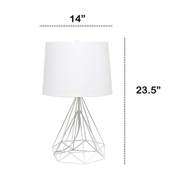 Studio Loft White Matte One-Light Table Lamp, image 5