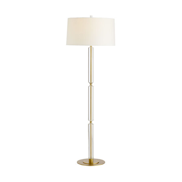 Gio Clear One-Light Floor Lamp, image 2