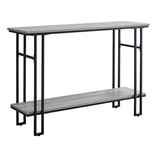 Gray 14-Inch Console Table, image 1