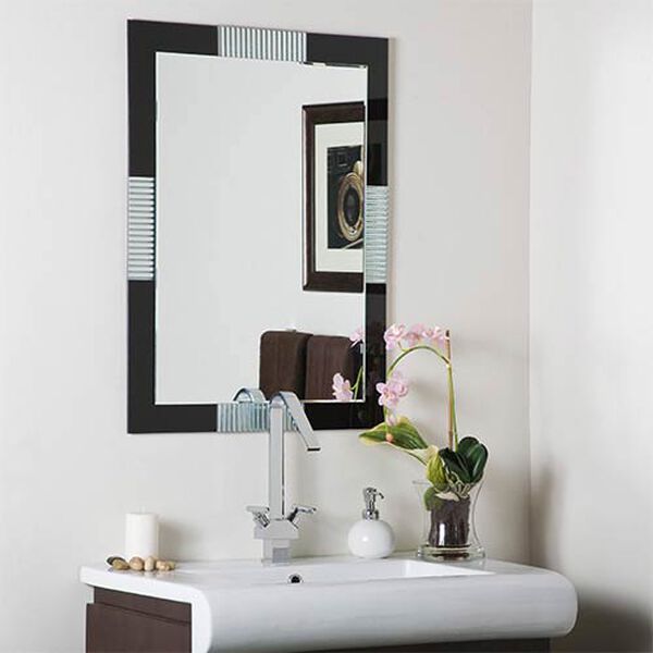 Decor Wonderland Francisco Large, What To Do With A Large Frameless Mirror