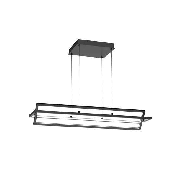 Mondrian Black 36-Inch LED Mini Pendant, image 3