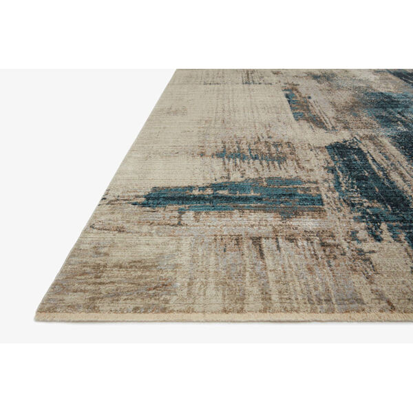 Leigh Slate and Denim Rectangle: 5 Ft. 3 In. x 7 Ft. 6 In. Rug, image 2