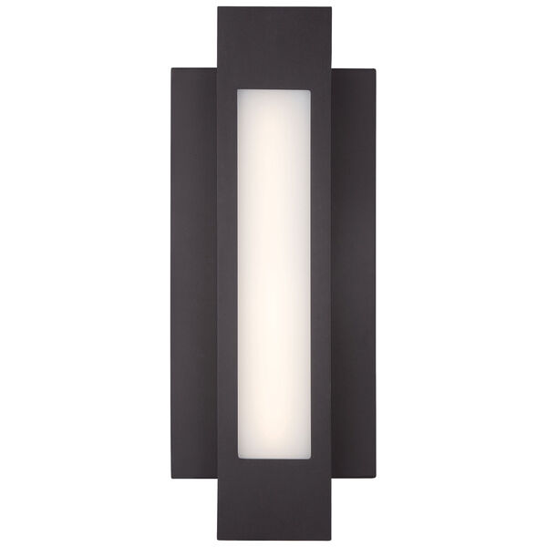 Insert Pebble Bronze 16.5-Inch One-Light Outdoor LED Wall Sconce, image 1