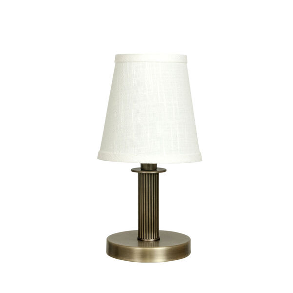 Bryson Antique Brass One-Light Table Lamp, image 1