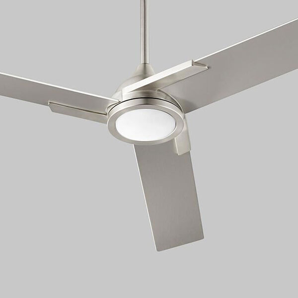 Coda Satin Nickel 56-Inch Ceiling Fan, image 1