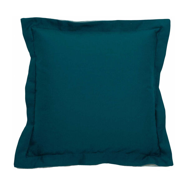 Premier Reef and Snow 20 x 20 Inch Pillow with Linen Double Flange, image 2