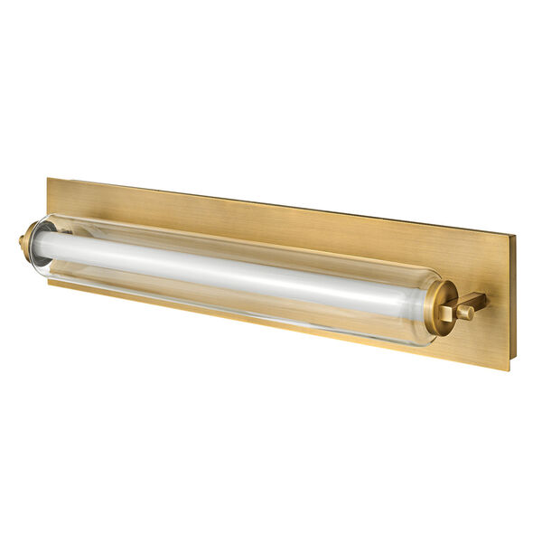Lucien Lacquered Brass Medium Integrated LED Bath Vanity, image 4