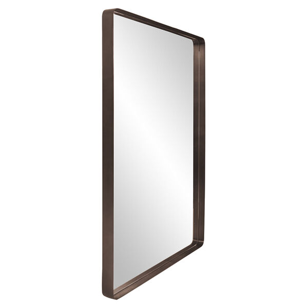 Steele Brushed Brass Wall Mirror, image 2