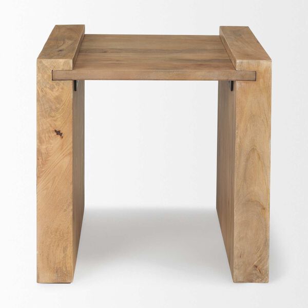 Athelia Light Wood Accent Table, image 2