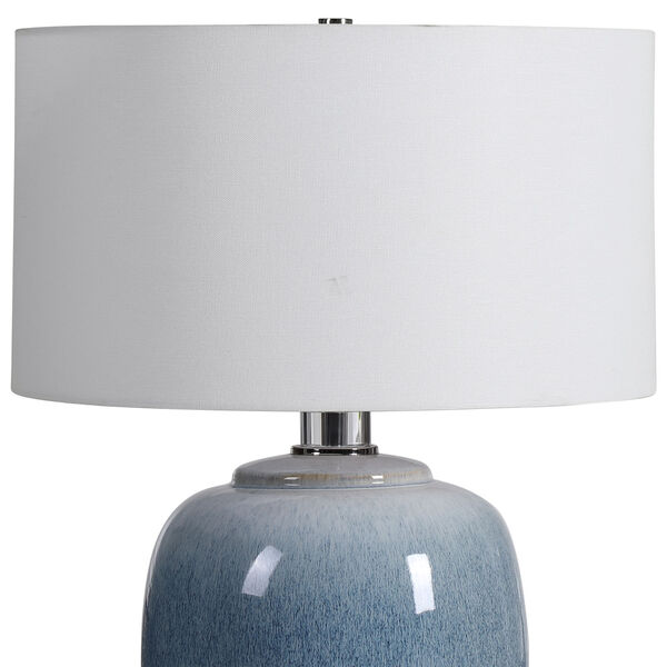 Blue Waters Cobalt and Aqua One-Light Table Lamp, image 6