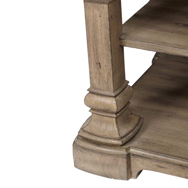 Garrison Cove Natural Stone-Top End Table, image 4