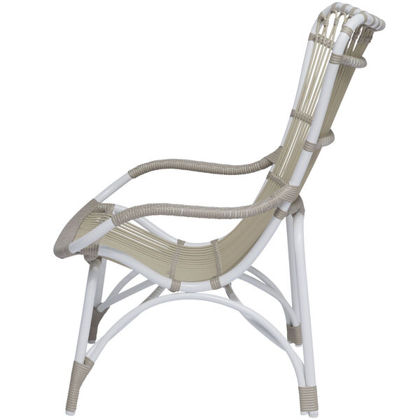 Monet Dove White Outdoor Highback Lounge Chair, image 5
