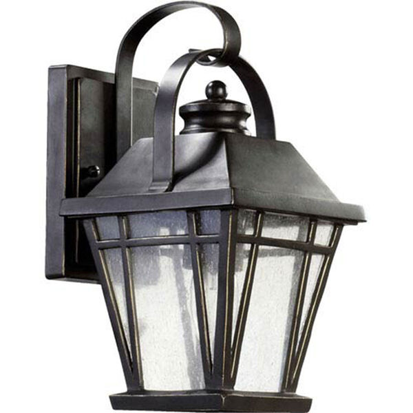 Fairland Black 12-Inch One-Light Outdoor Wall Sconce, image 1