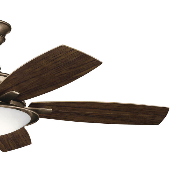 Cameron Weathered Copper Powder Coat 52-Inch LED Ceiling Fan, image 3