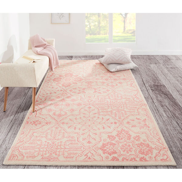 Cosette Pink Rectangular: 7 Ft. 6 In. x 9 Ft. 6 In. Rug, image 2