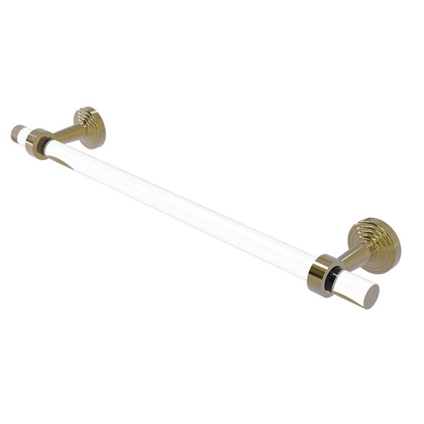 Pacific Beach Unlacquered Brass 30-Inch Towel Bar, image 1